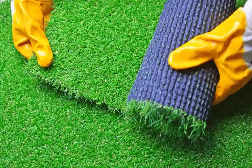 artificial turf installation